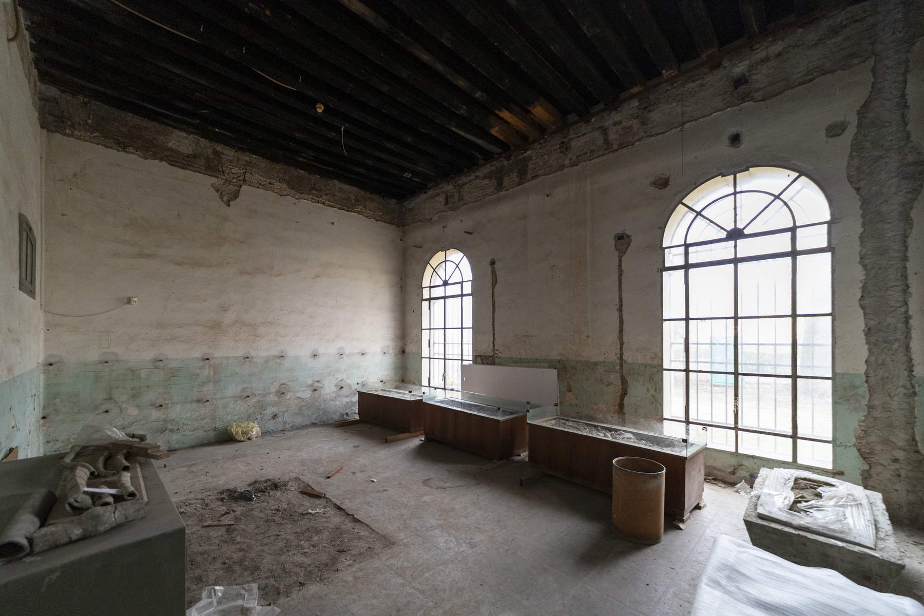 Restoration work at the Atestino National Museum in Este. ©Museo Nazionale Atestino - DRMN Veneto - Ministry of Culture.