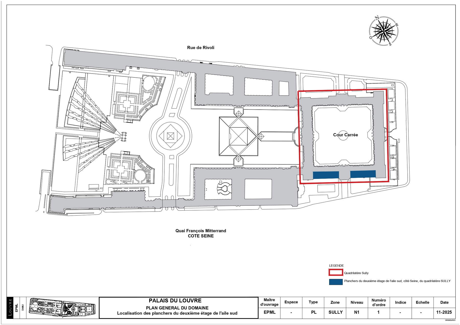 Das Sully-Viereck des Mus&eacute;e du Louvre. Foto: &copy;Mus&eacute;e du Louvre