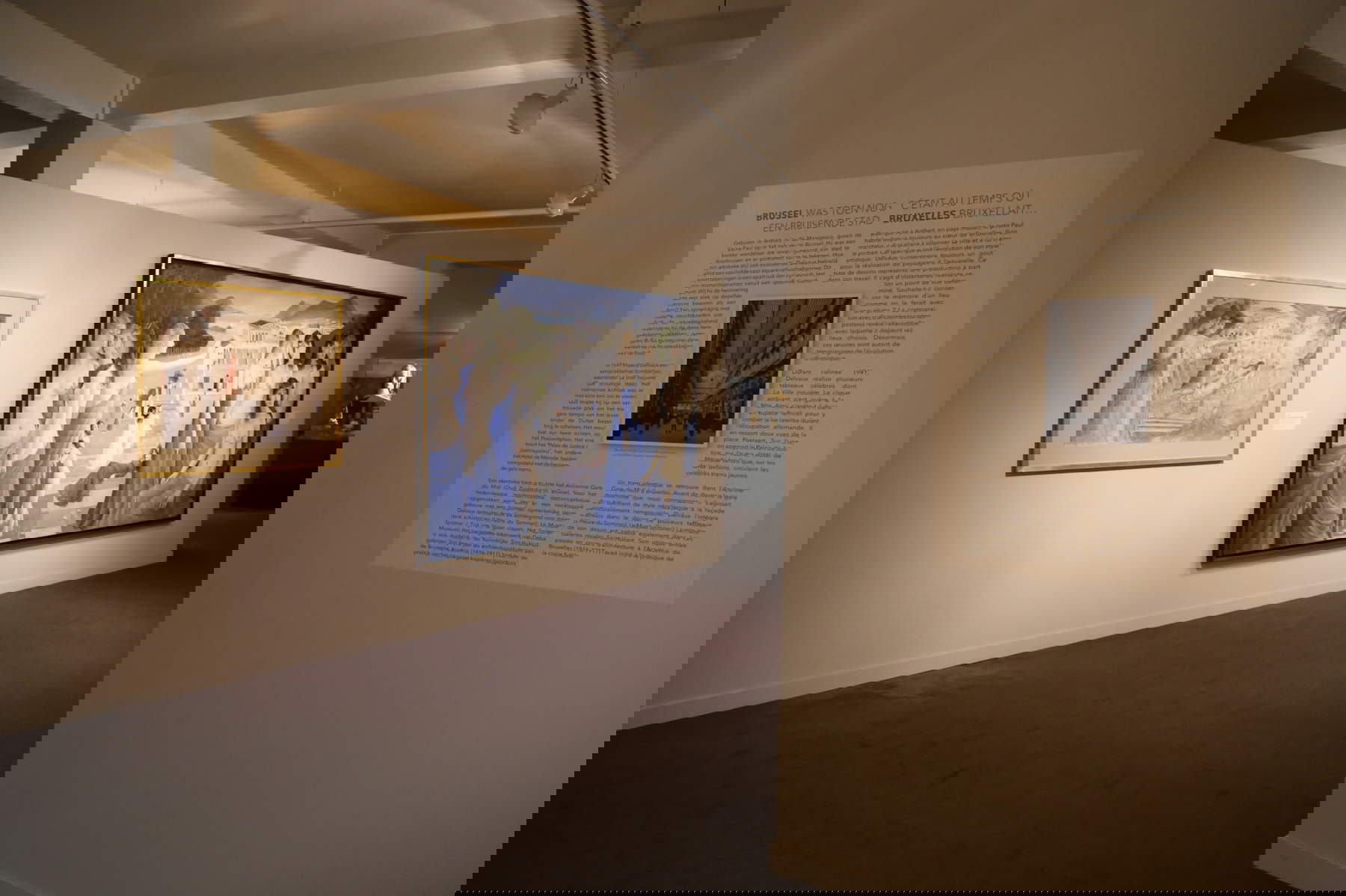 Museum layout &copy; Foundation Paul Delvaux, Belgium/SABAM 2025