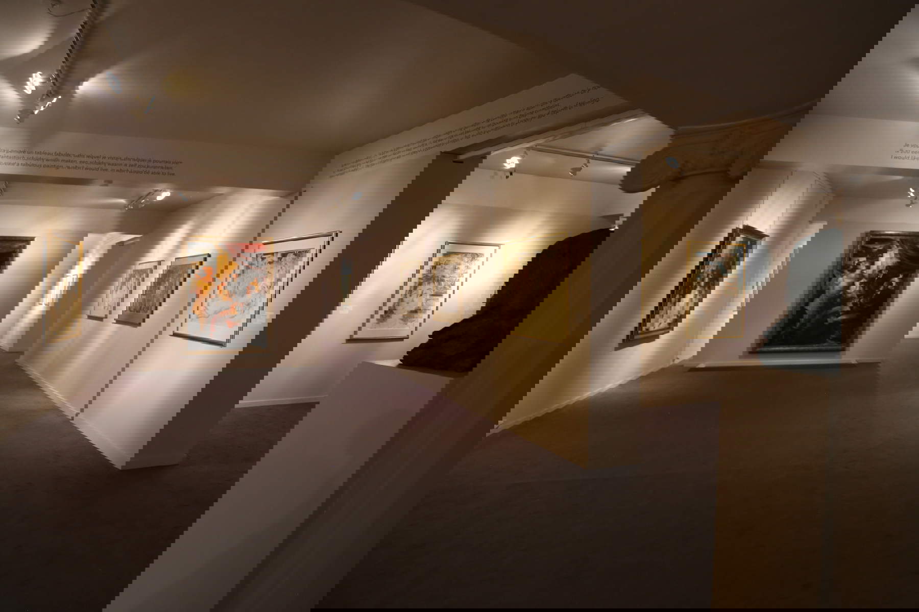 Museum layout &copy; Foundation Paul Delvaux, Belgium/SABAM 2025