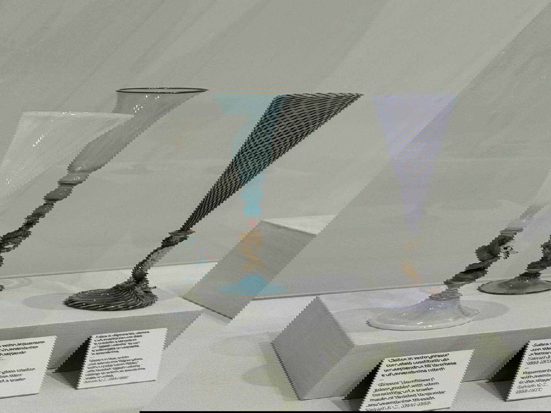 The new section on the 19th century at the Murano Glass Museum. Photo: Fondazione Musei Civici di Venezia