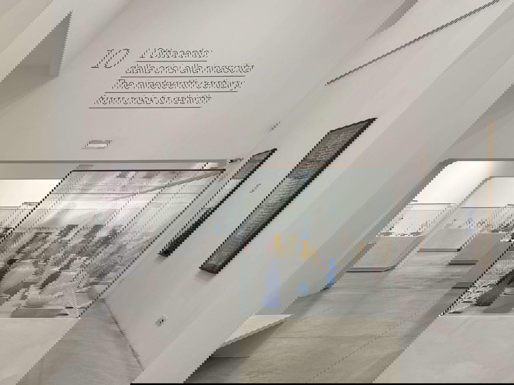 The new section on the 19th century at the Murano Glass Museum. Photo: Fondazione Musei Civici di Venezia