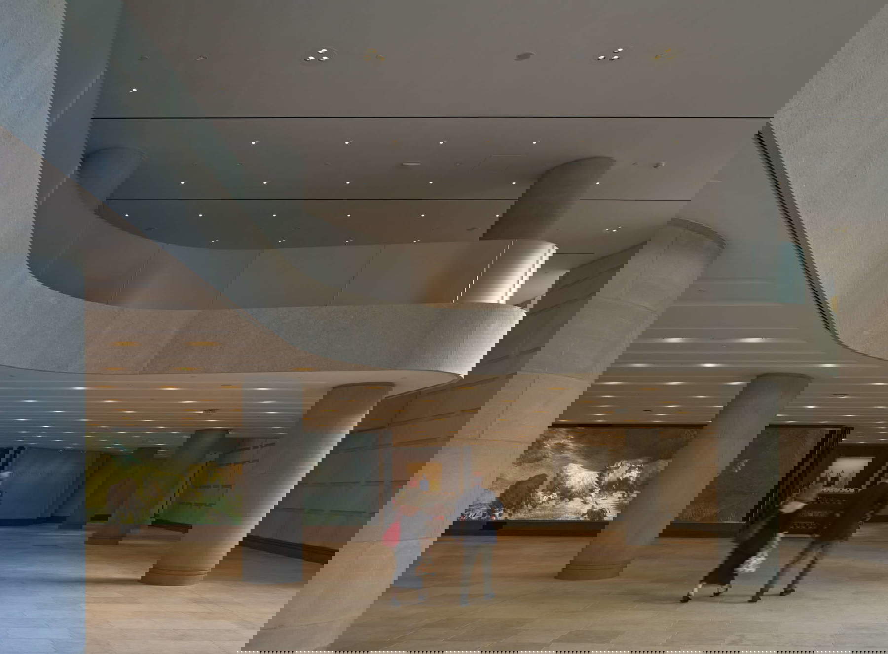 The new Sainsbury Wing. Photo: Edmund Sumner The new Sainsbury Wing. Photo: Edmund Sumner