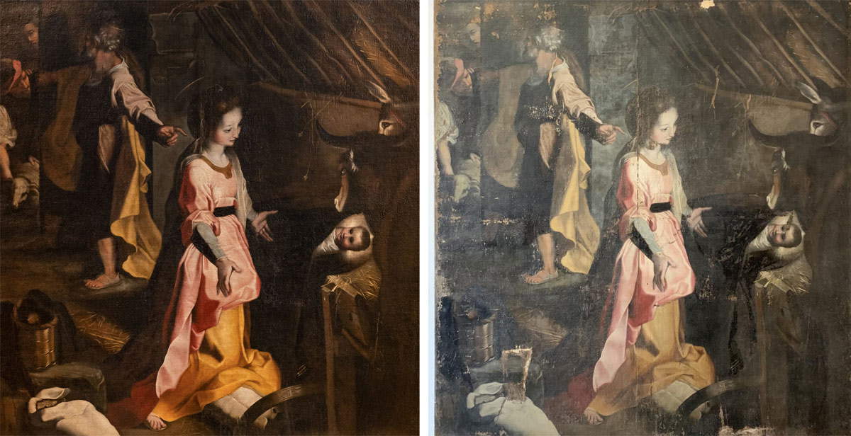 Marche, una copia del siglo XVII de Federico Barocci renacida con Art Bonus