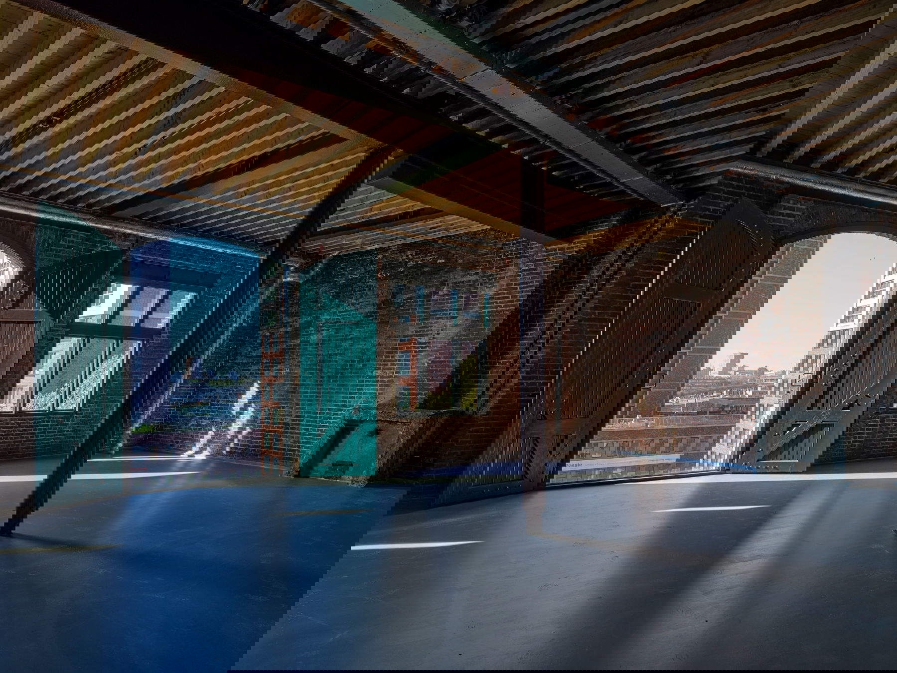 Nederlands Fotomuseum, das Innere des restaurierten Lagerhauses &copy; Fotostudio Hans Wilschut