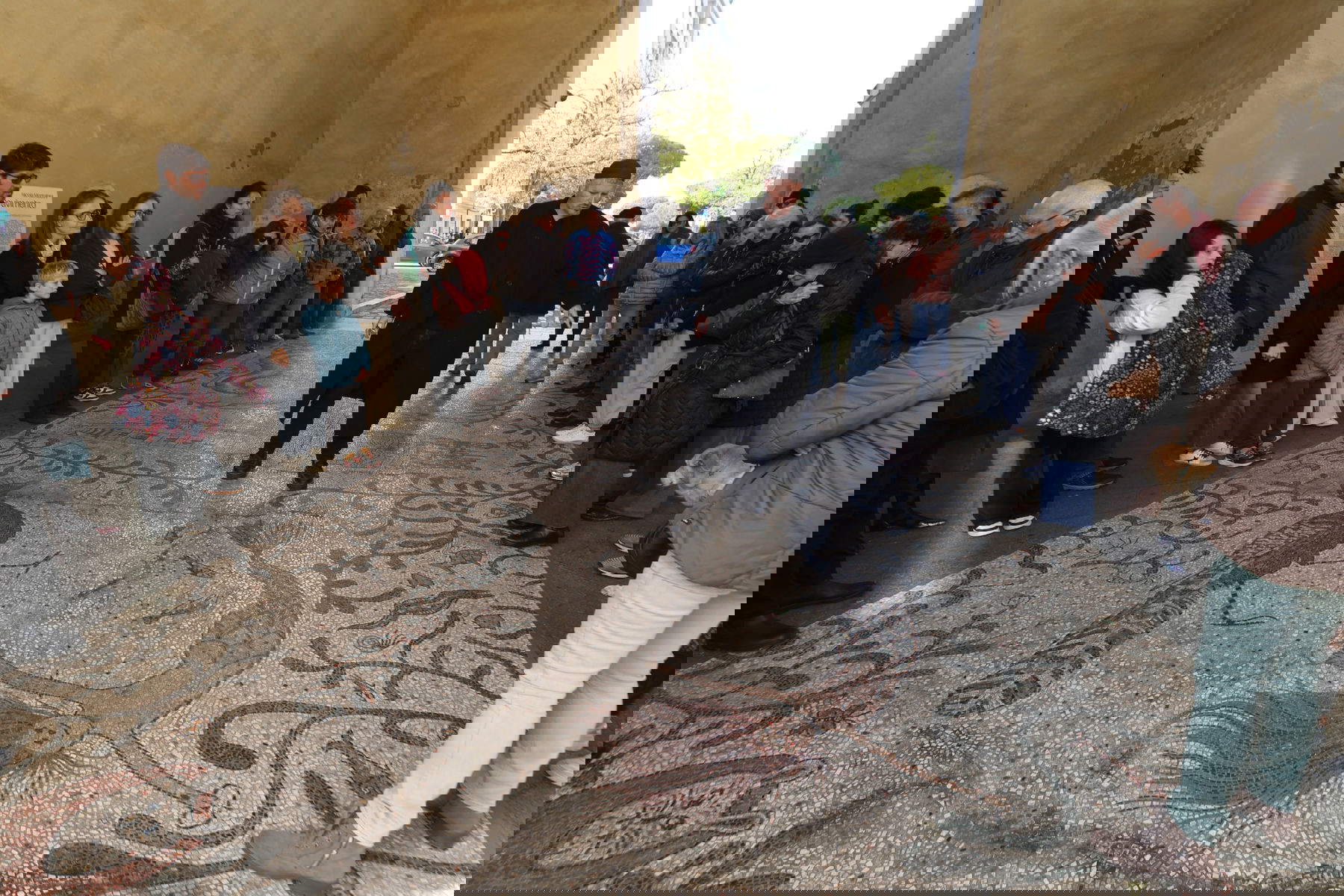 Visite guidée de Il Pavimento. Photo : Nicola Montalbini