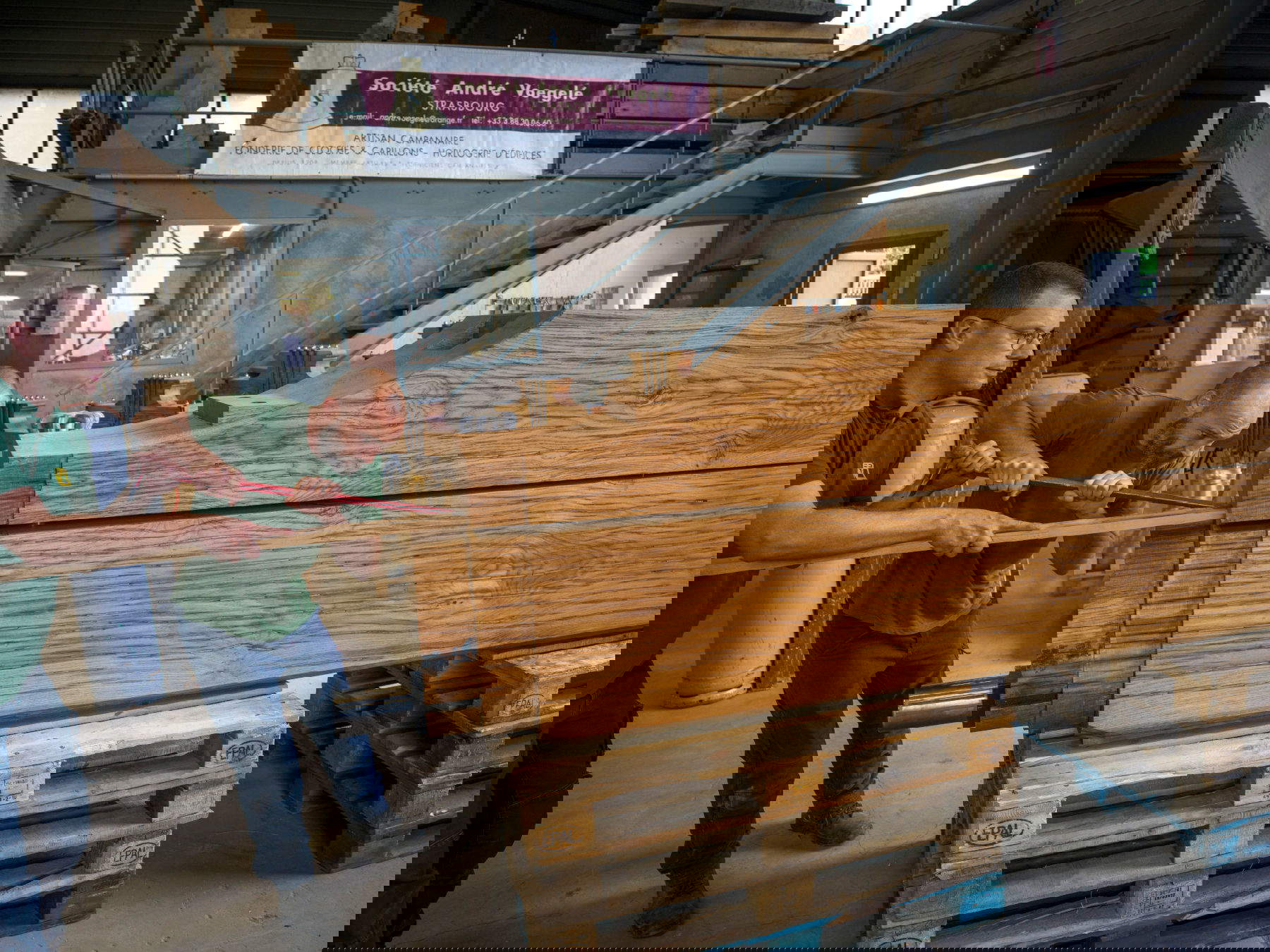 Completati i nuovi supporti per le campane della torre sud di Notre-Dame. David Bordes &copy; Reb&acirc;tir Notre-Dame de Paris