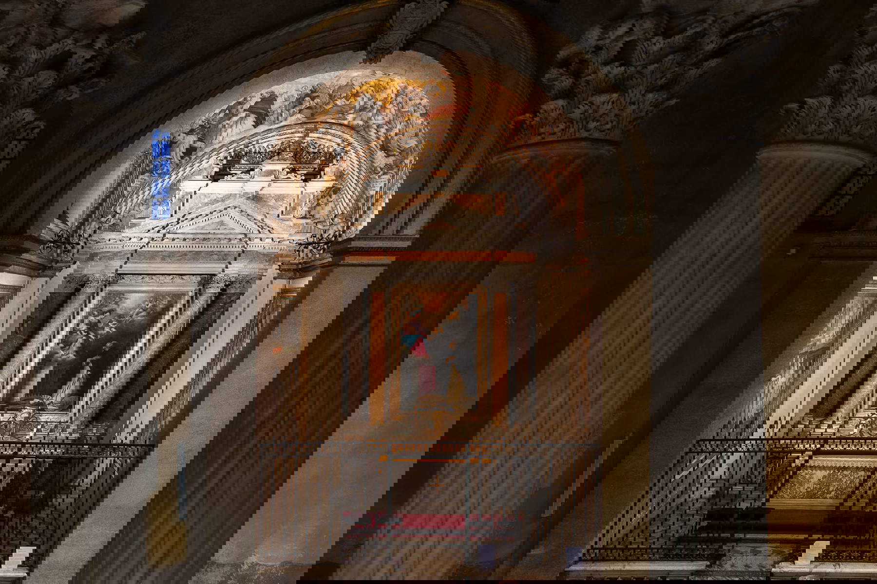 La nueva iluminación de Santa Sabina en la colina del Aventino