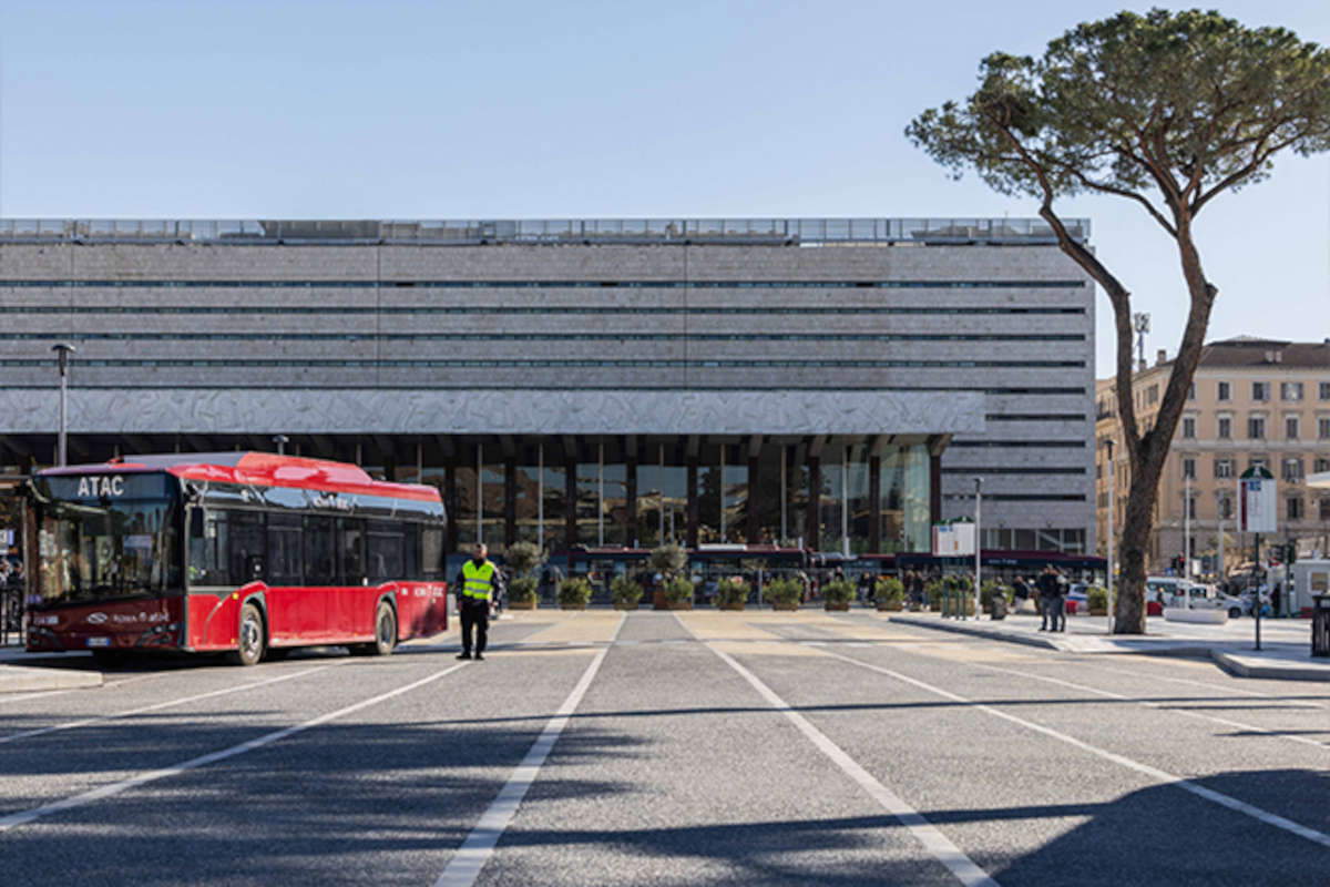The new Piazza dei Cinquecento in Rome