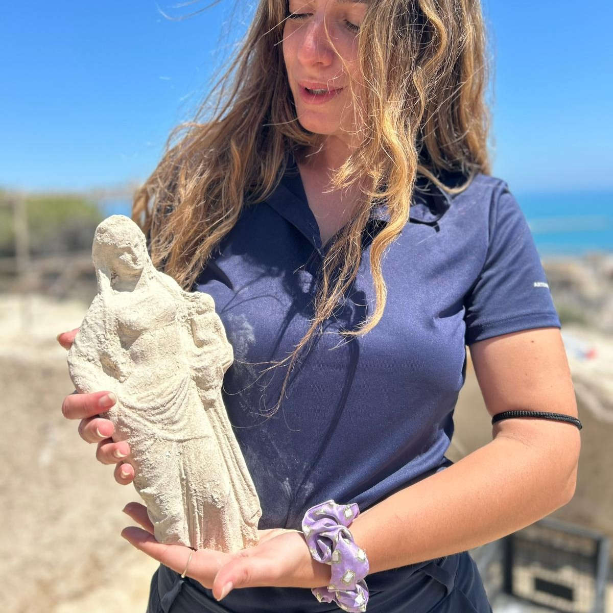 Les découvertes faites à Finziade. Photo : Parc archéologique et paysager de la Vallée des Temples