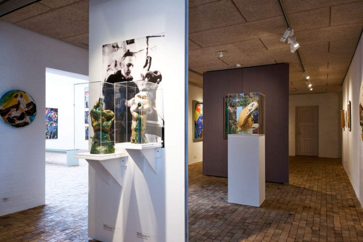 Der neue Raum, der Asger Jorns italienischer Periode gewidmet ist, wurde im Museum Jorn in Silkeborg eröffnet. Foto: Mathias Lassen