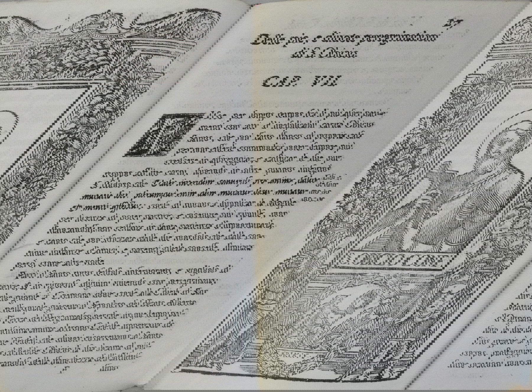 Giuseppe Maria Onofri (a cura di) Vita sancti Obitii confessoris brixiani ex codice ms. monasterii S. Juliae brix. nunc primum typis edita, servata ortographia praefatione ac notis illustrata (1869 Opuscolo agiografico, 73 pagine in 8&rsquo;; Brescia Biblioteca Diocesana)