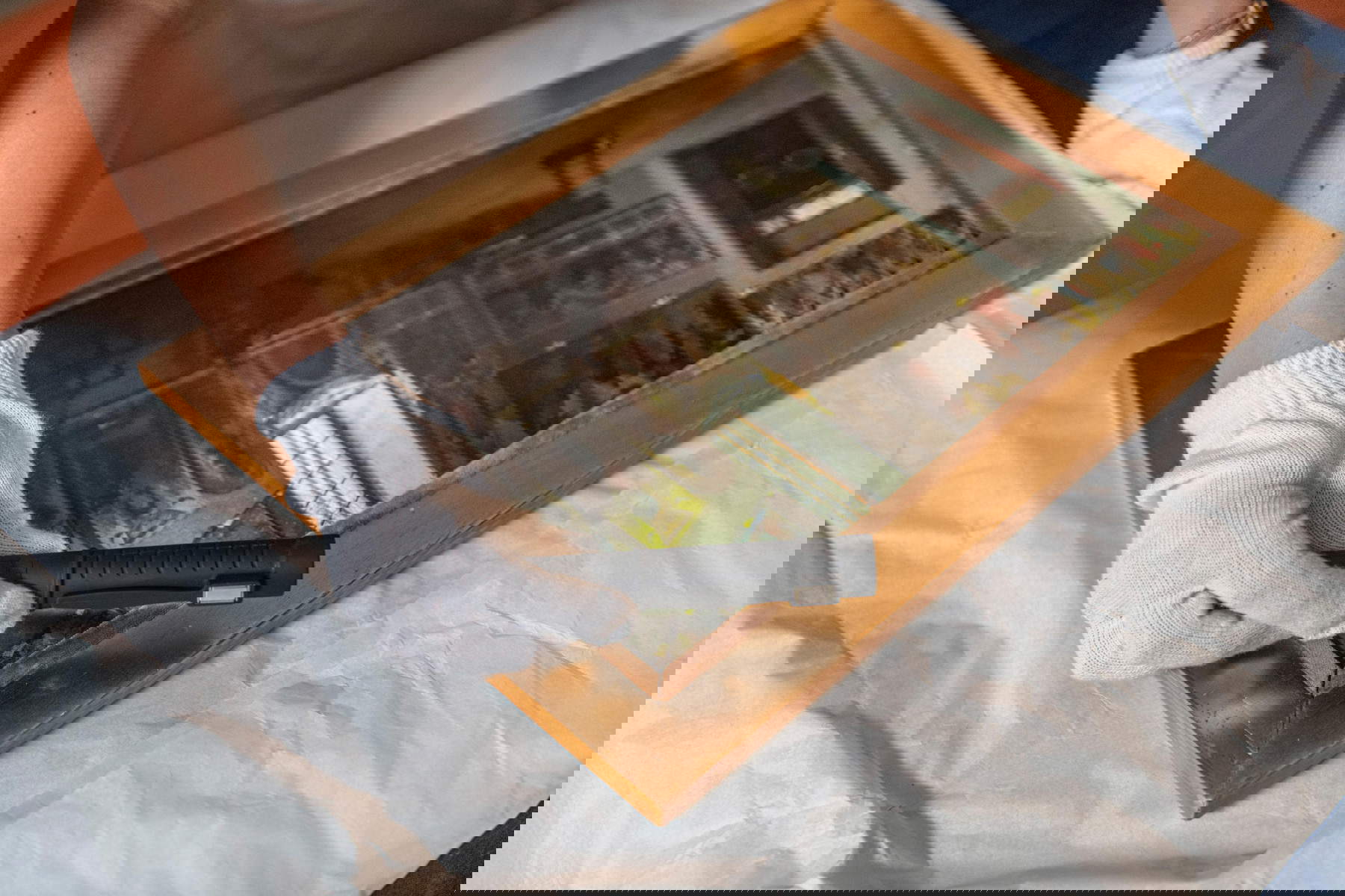 Odoardo Borrani, La Galleria dei quadri antichi