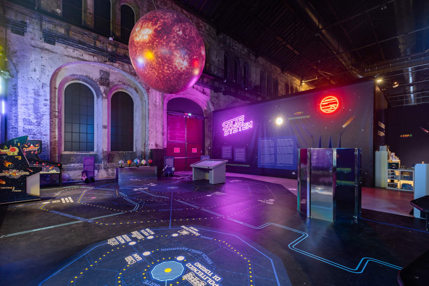 At the OGR in Turin, an interactive journey to discover the wonders of the cosmos 