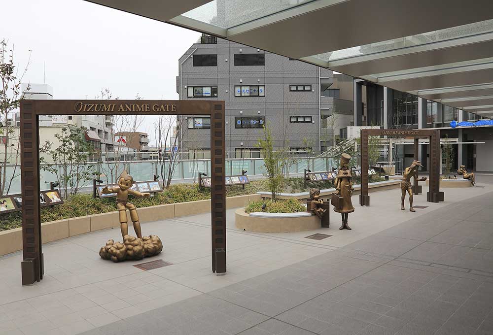 Oizumi Anime Gate. Foto: Tokyo Convention & Visitors Bureau Oizumi Anime Gate. Foto: Tokyo Convention & Visitors Bureau