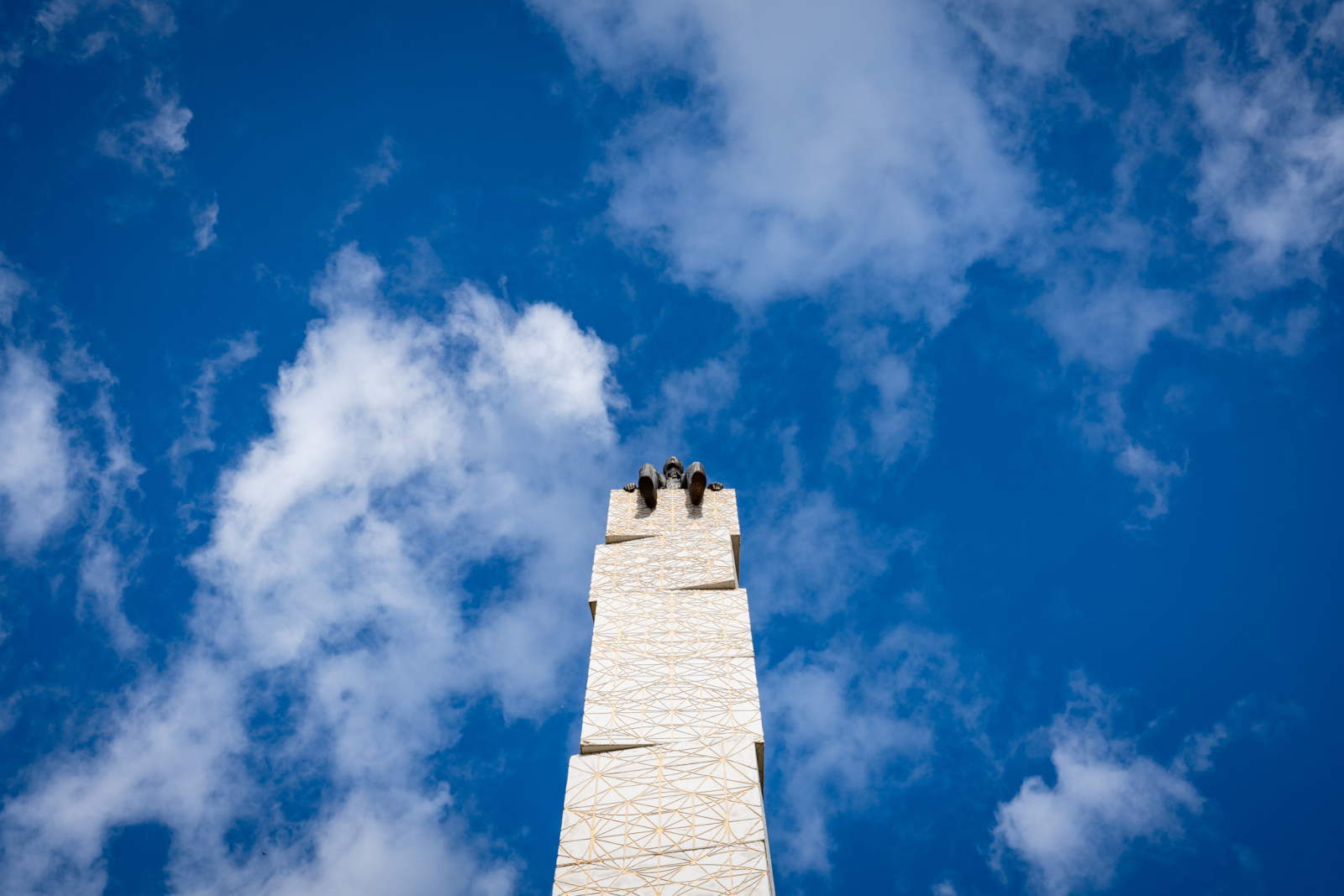 Die Spitze des Turms