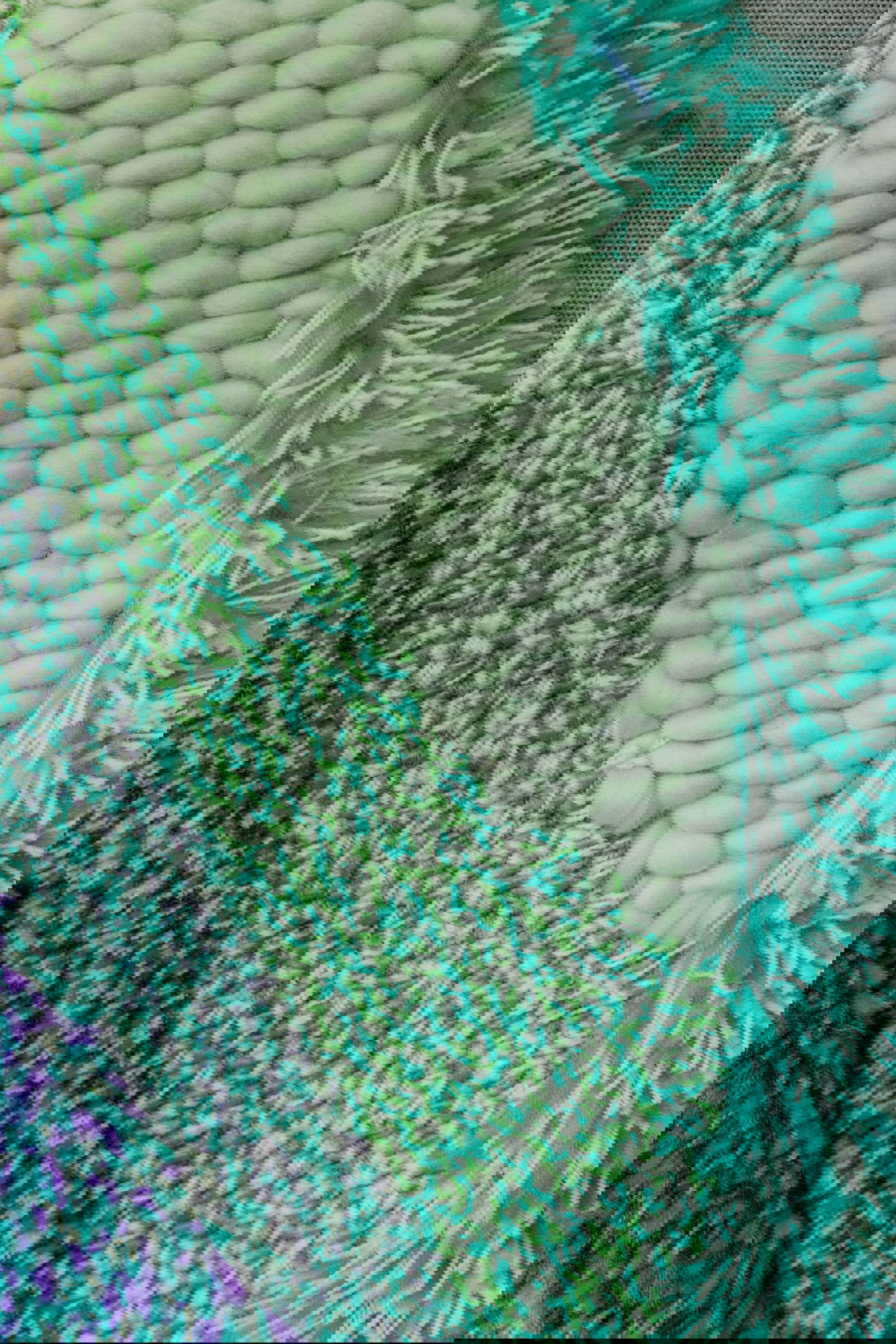 Over the Rainbow, work in progress - detail