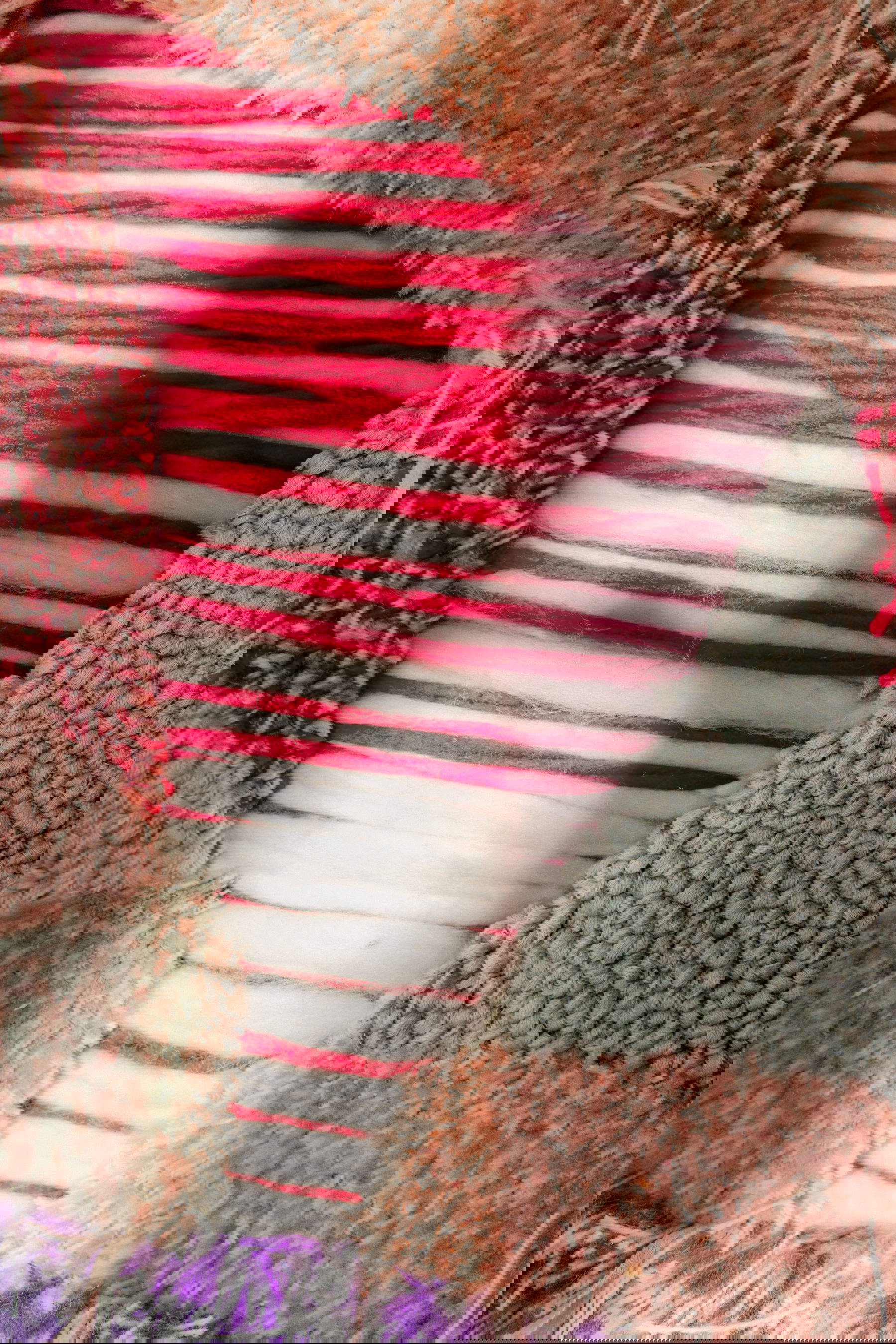 Over the Rainbow, work in progress - detail