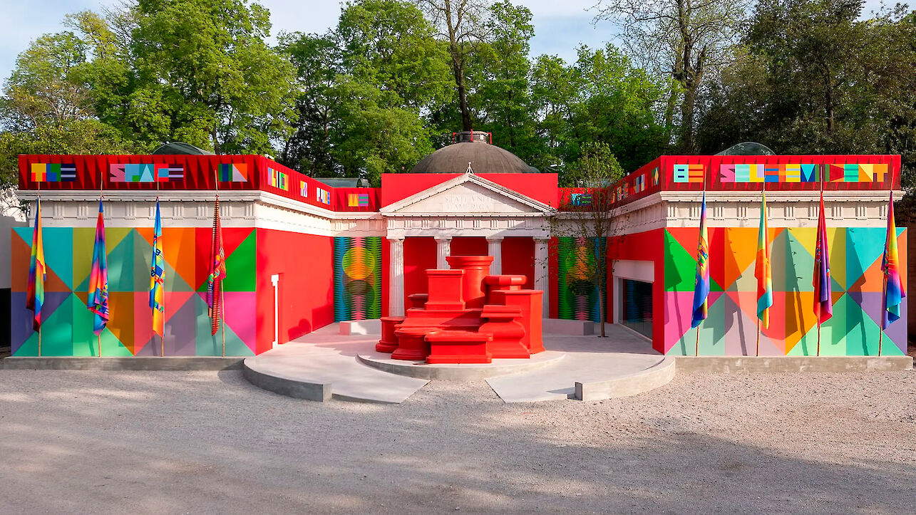 Here's how Trump would like the U.S. Pavilion at the Venice Biennale 2026: ban published
