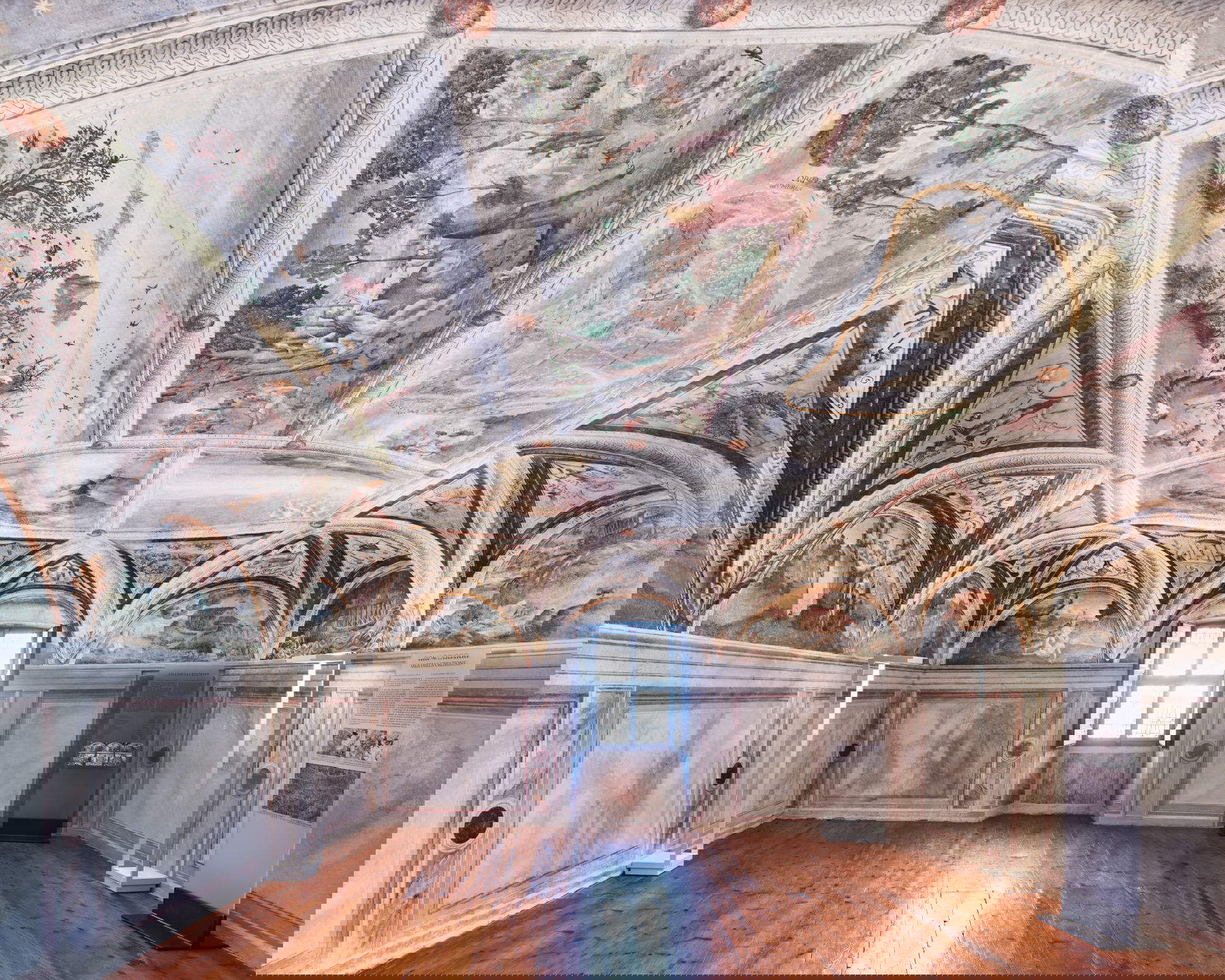 Teglio, Palazzo Besta, Raum der Schöpfung