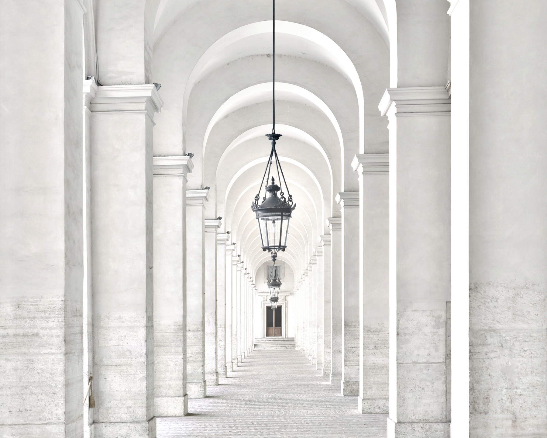 Massimo Listri, Palazzo Quirinale - Portikus des Ehrenhofs