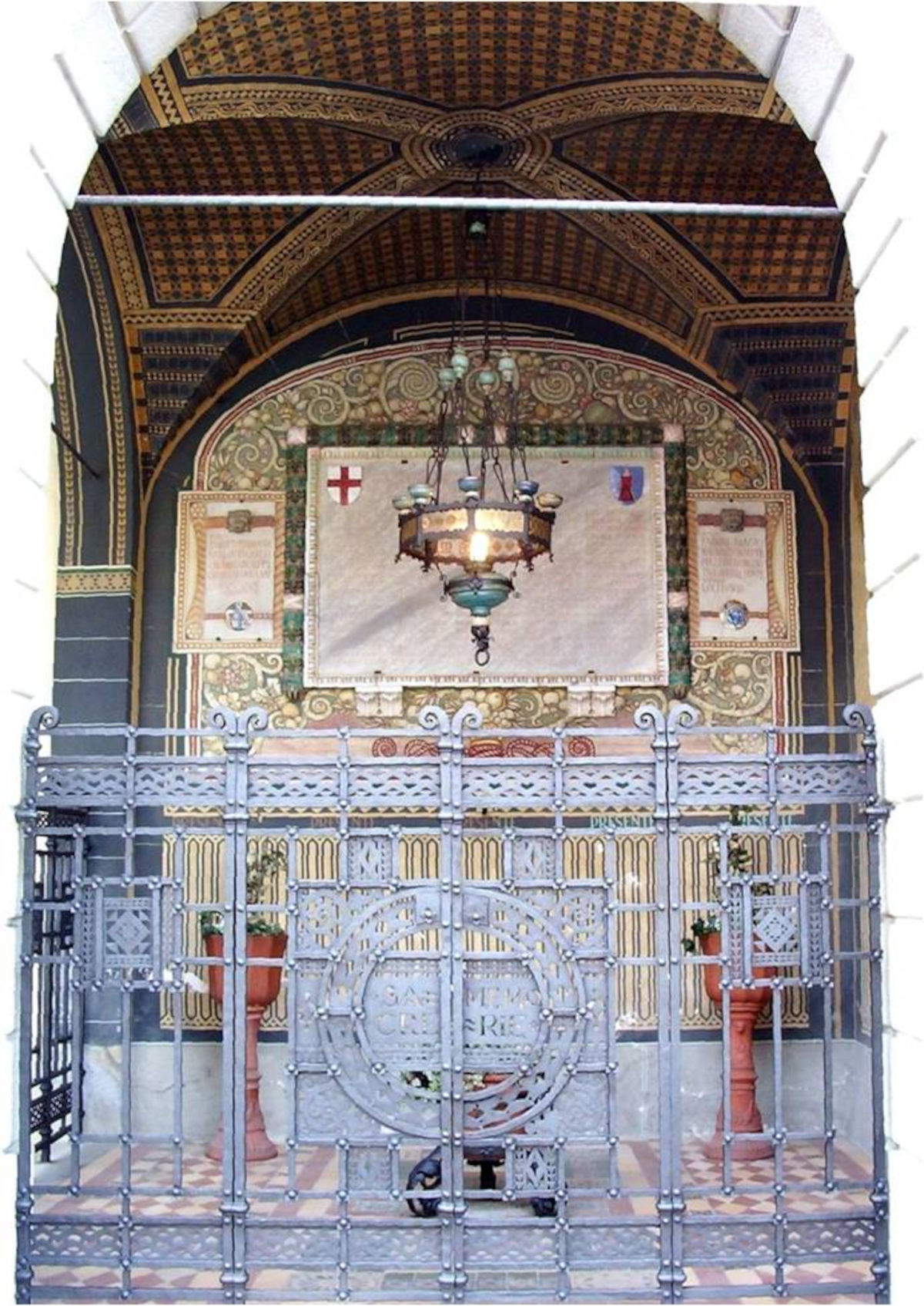 Palazzuolo sul Senio, Cappella dei caduti. Foto: Wikimedia Commons &ndash; Elisa Marianini