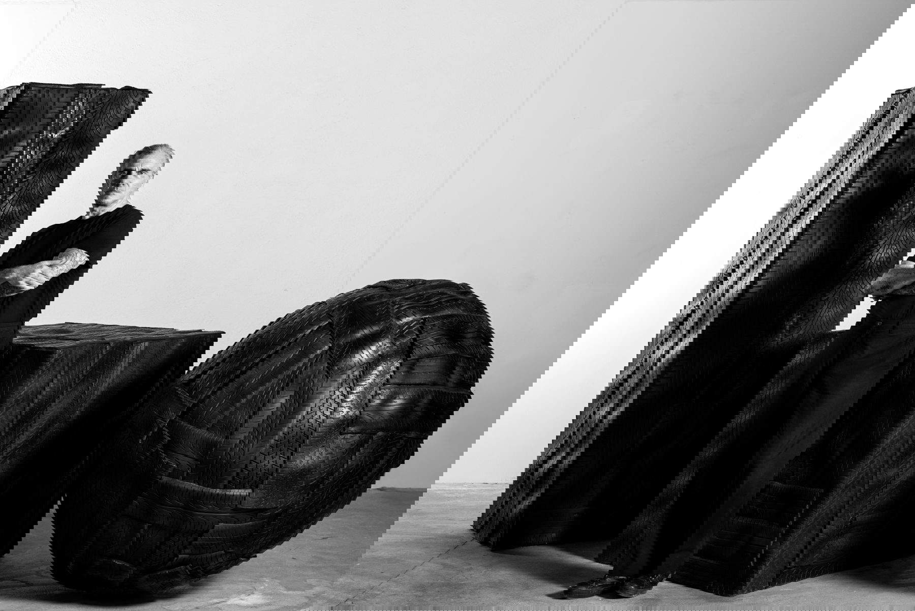 Paolo Canevari. Photo: Ilaria Lagioia and Pierpaolo Lo Giudice