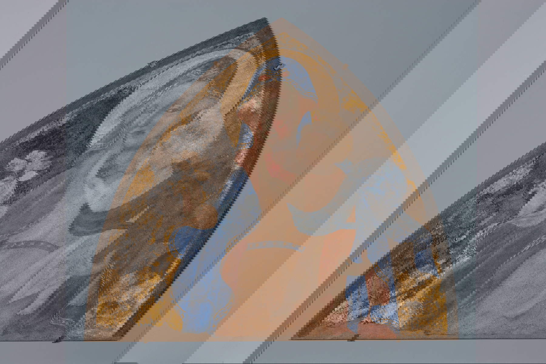 Paolo Uccello, Madonna col Bambino (affresco staccato; Firenze, Museo di San Marco)