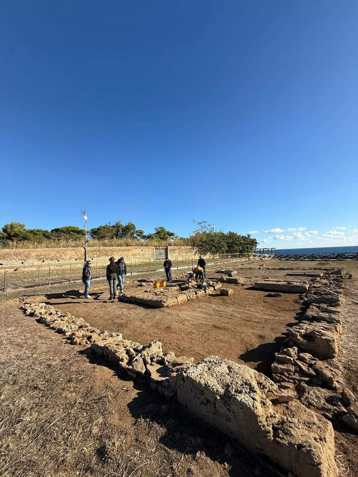Capo Colonna, tres obras de mejora del parque arqueológico. Foto: Parques arqueológicos de Crotone y Sibari