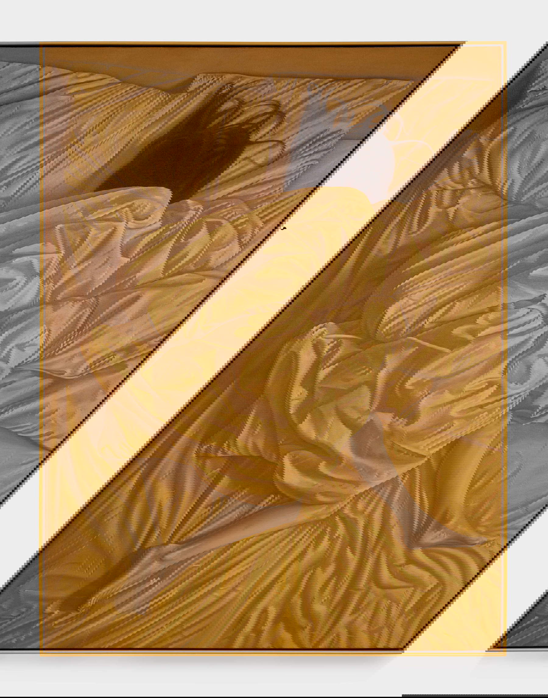 Patrizio Di Massimo, Buenas tardes Nicoletta (2024; óleo sobre lino, 200 x 140 cm; Los Ángeles, colección privada). Foto: Eleonora Agostini Patrizio Di Massimo, Buenas tardes Nicoletta (2024; óleo sobre lino, 200 x 140 cm; Los Ángeles, colección privada). Foto: Eleonora Agostini