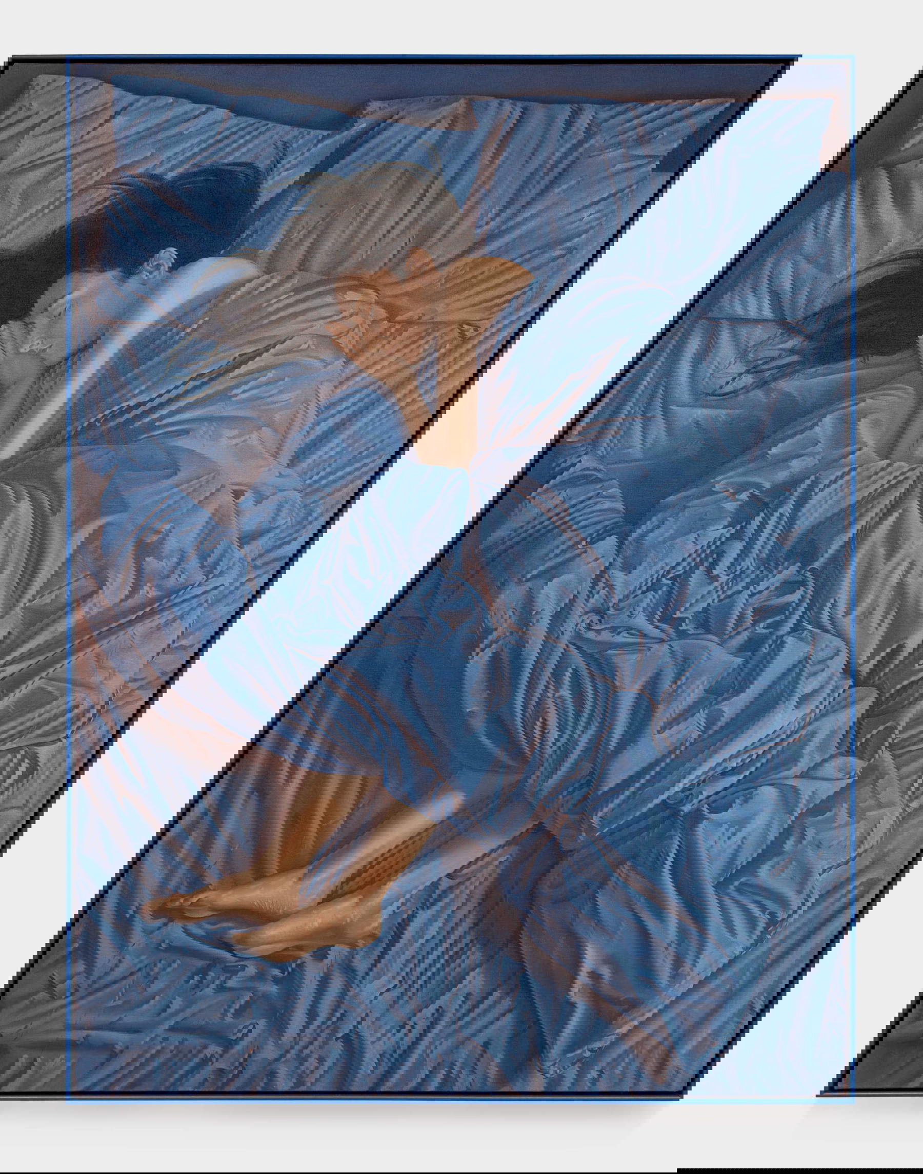 Patrizio Di Massimo, Buenas noches Nicoletta (2024; óleo sobre lino, 200 x 140 cm; Miami, Colección Alberto Chehebar). Foto: Eleonora Agostini Patrizio Di Massimo, Buenas noches Nicoletta (2024; óleo sobre lino, 200 x 140 cm; Miami, Colección Alberto Chehebar). Foto: Eleonora Agostini