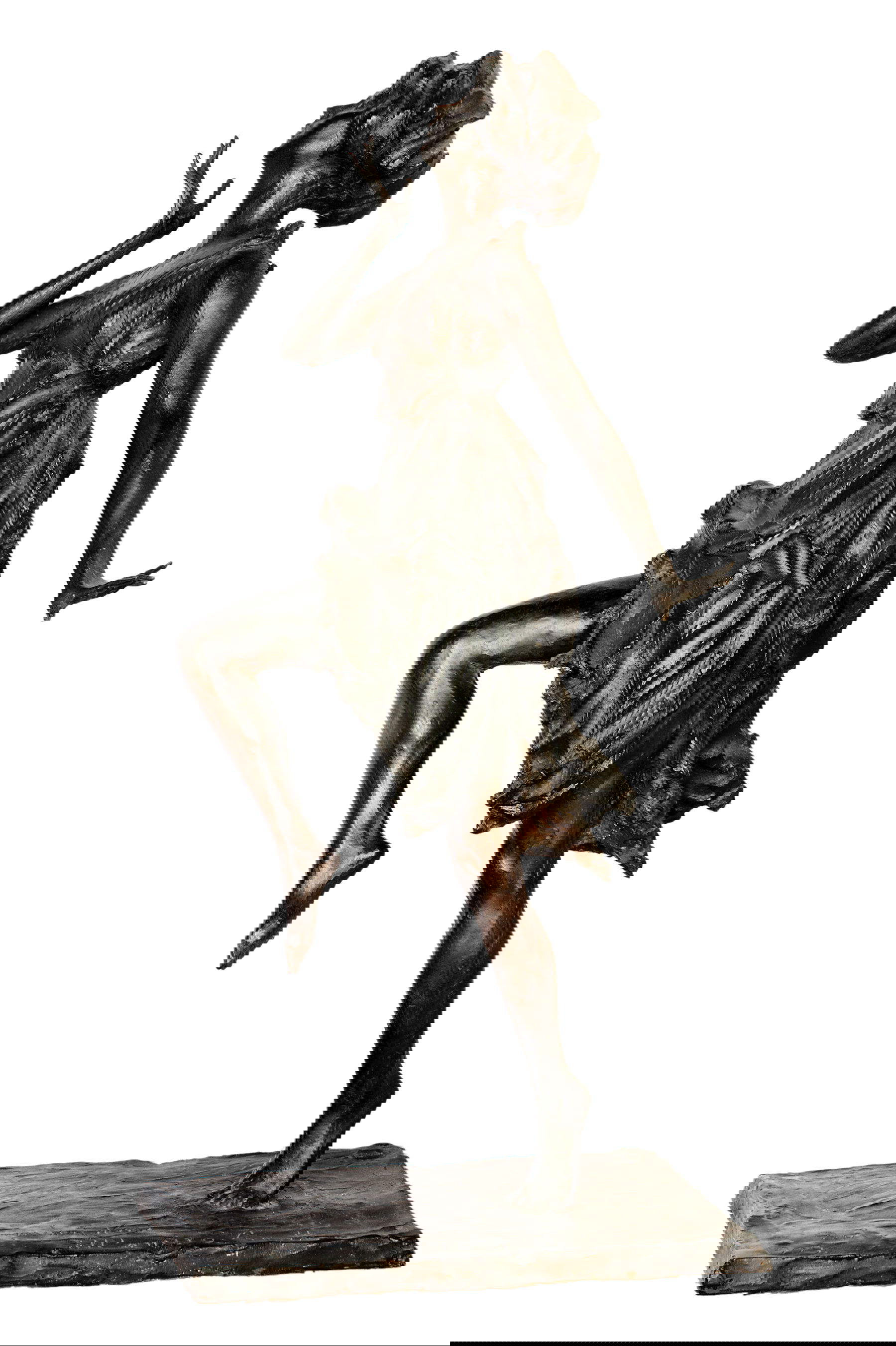 Paul Troubetzkoy, M.lle Svirsky (1909; bronzo, 52 &times; 23 &times; 24 cm; Madrid, Museo Sorolla) Foto &copy; Ministerio de Cultura, Susana Vicente Galende