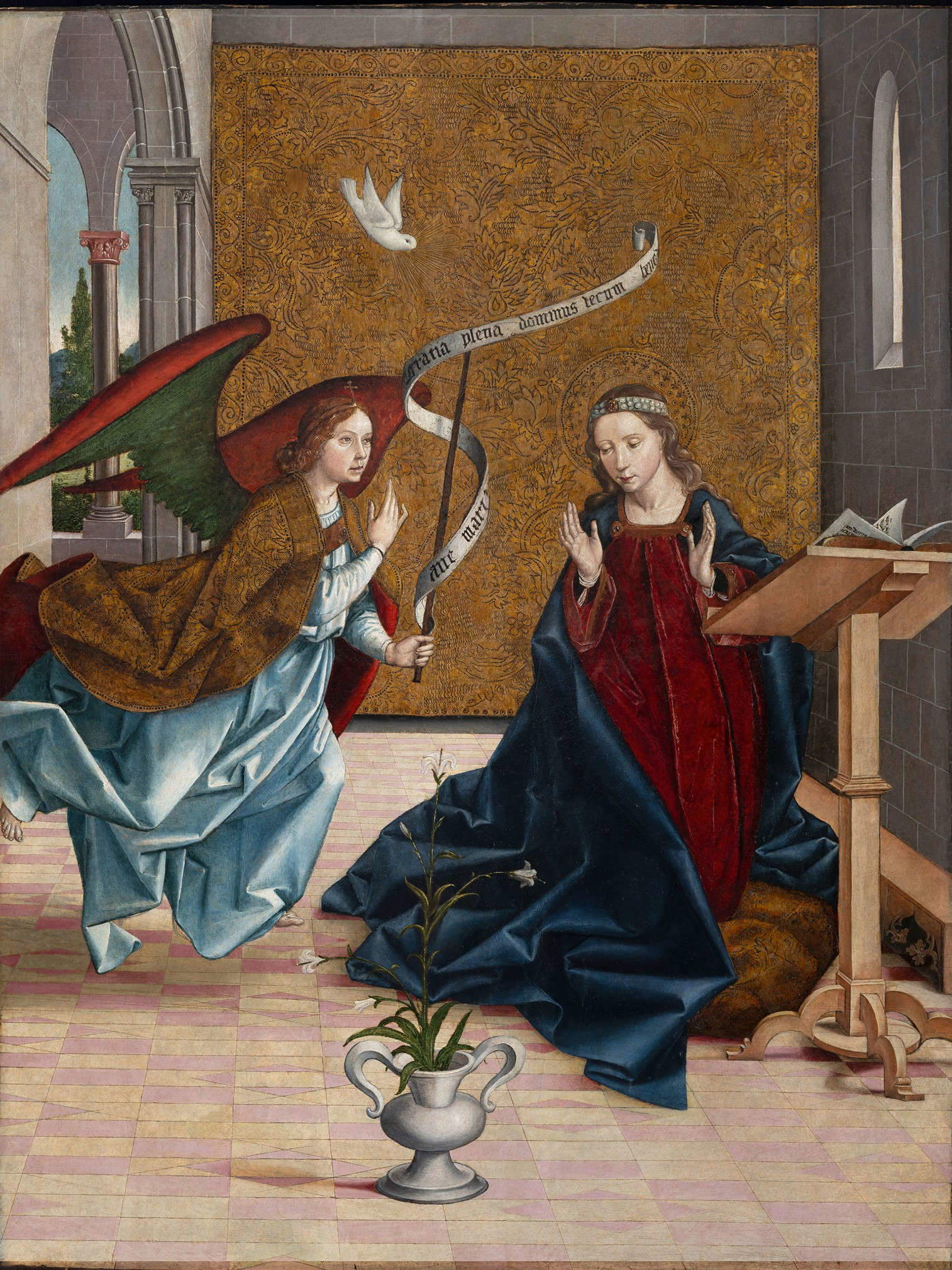 L'Annunciazione di Pedro Berruguete dopo il restauro