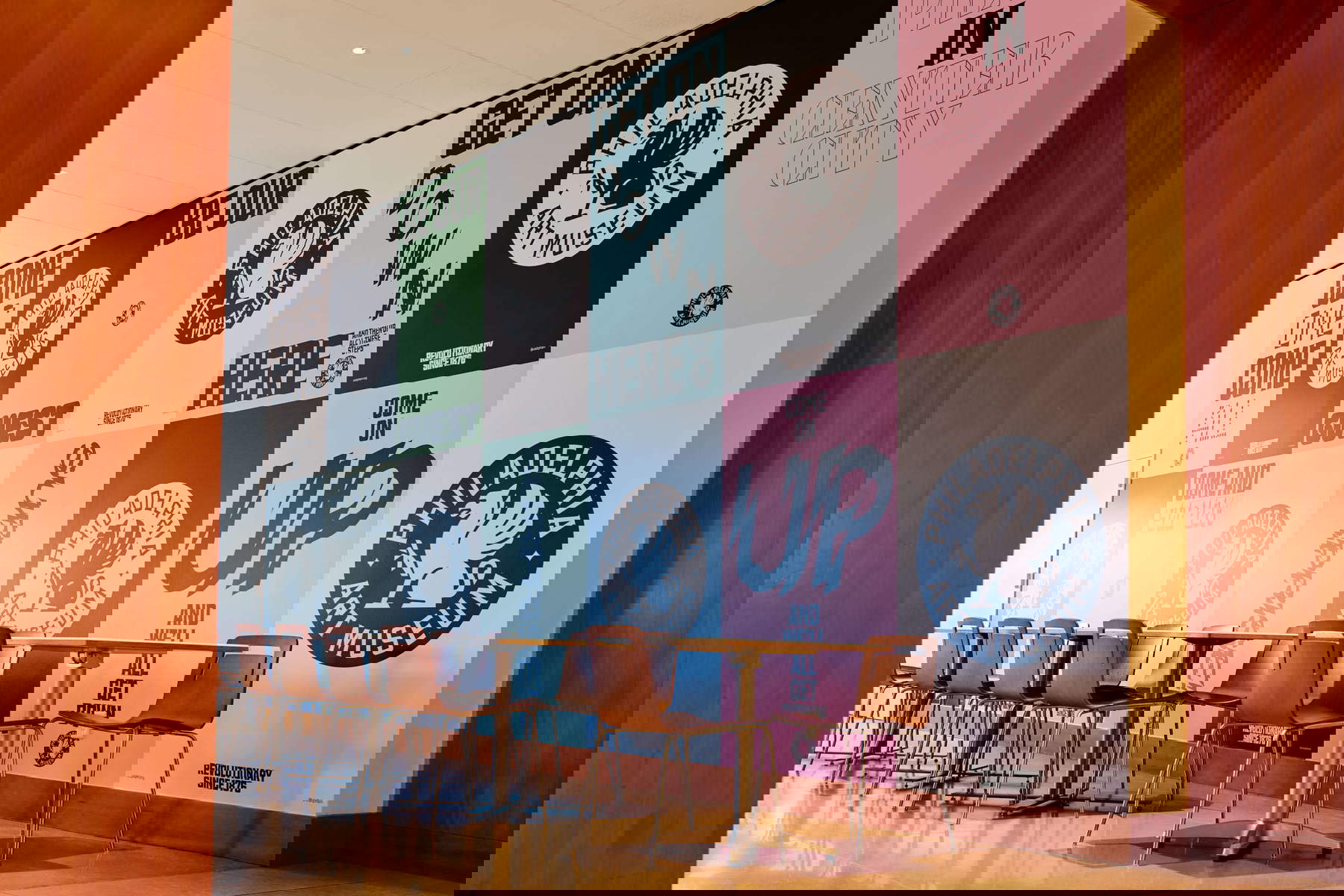 La nuova identit&agrave; visiva del Philadelphia Art Museum. Foto: Rob Cusick / Philadelphia Art Museum