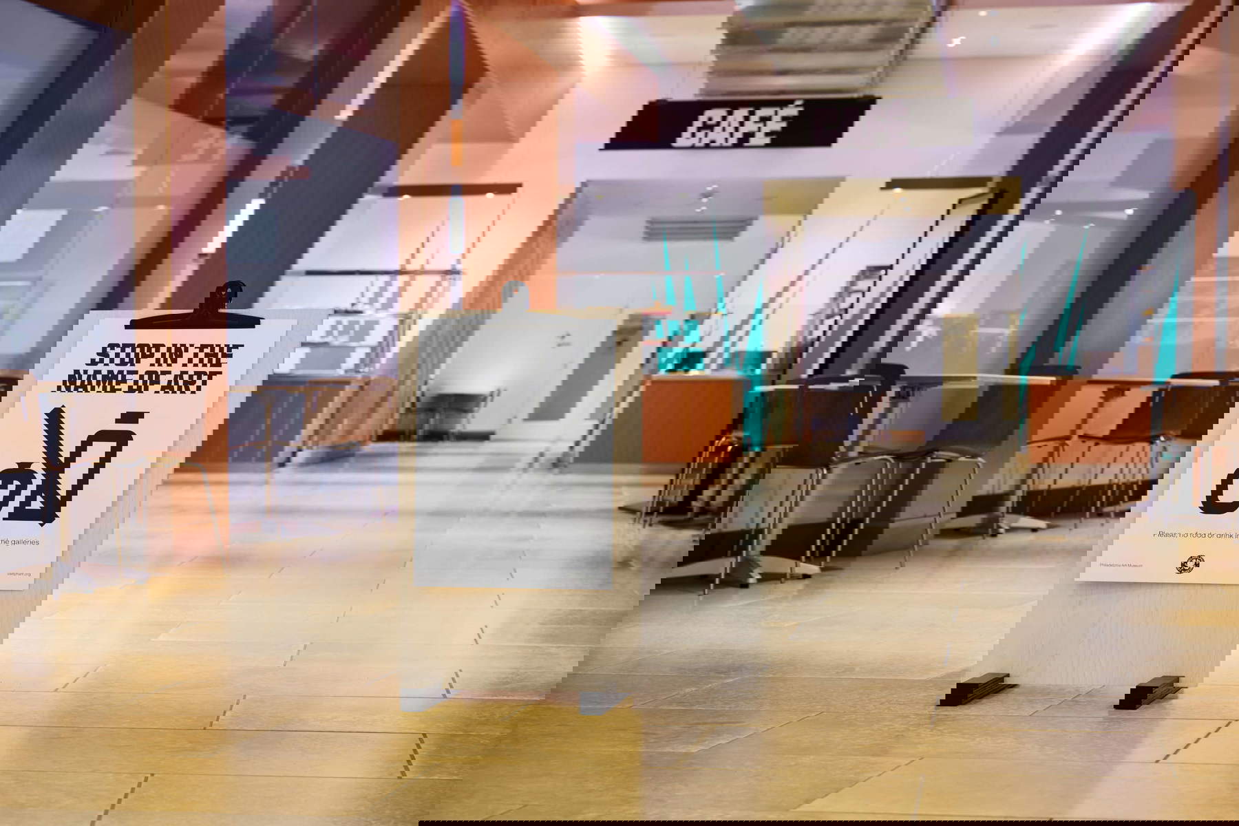 La nuova identit&agrave; visiva del Philadelphia Art Museum. Foto: Rob Cusick / Philadelphia Art Museum