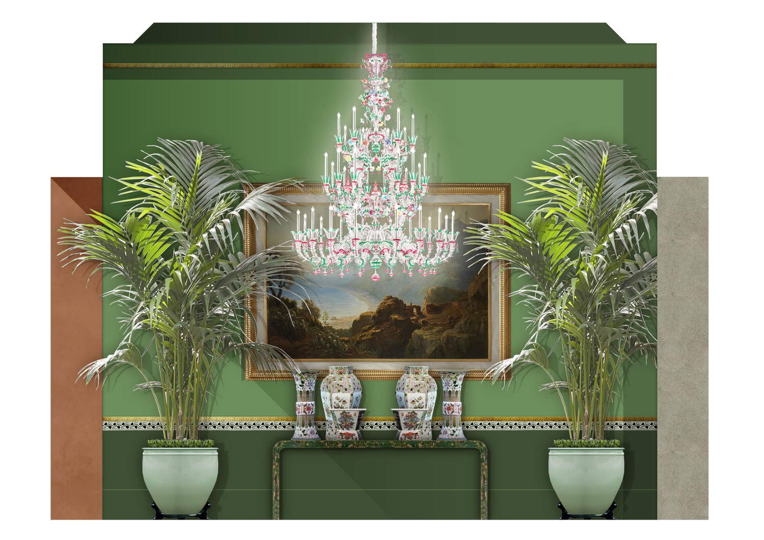 Pierre-Yves Rochon (Villa Héritage, Giardino d’inverno, Salone del Mobile.Milano 2025). ©PYR