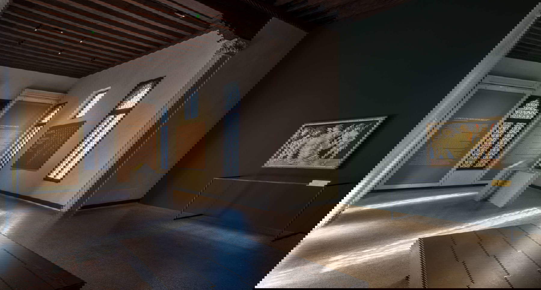 La Piet&agrave; di Giovanni Bellini restaurata da Venetian Heritage, Galleria Giorgio Franchetti alla Ca' d'Oro. Foto: Matteo De Fina