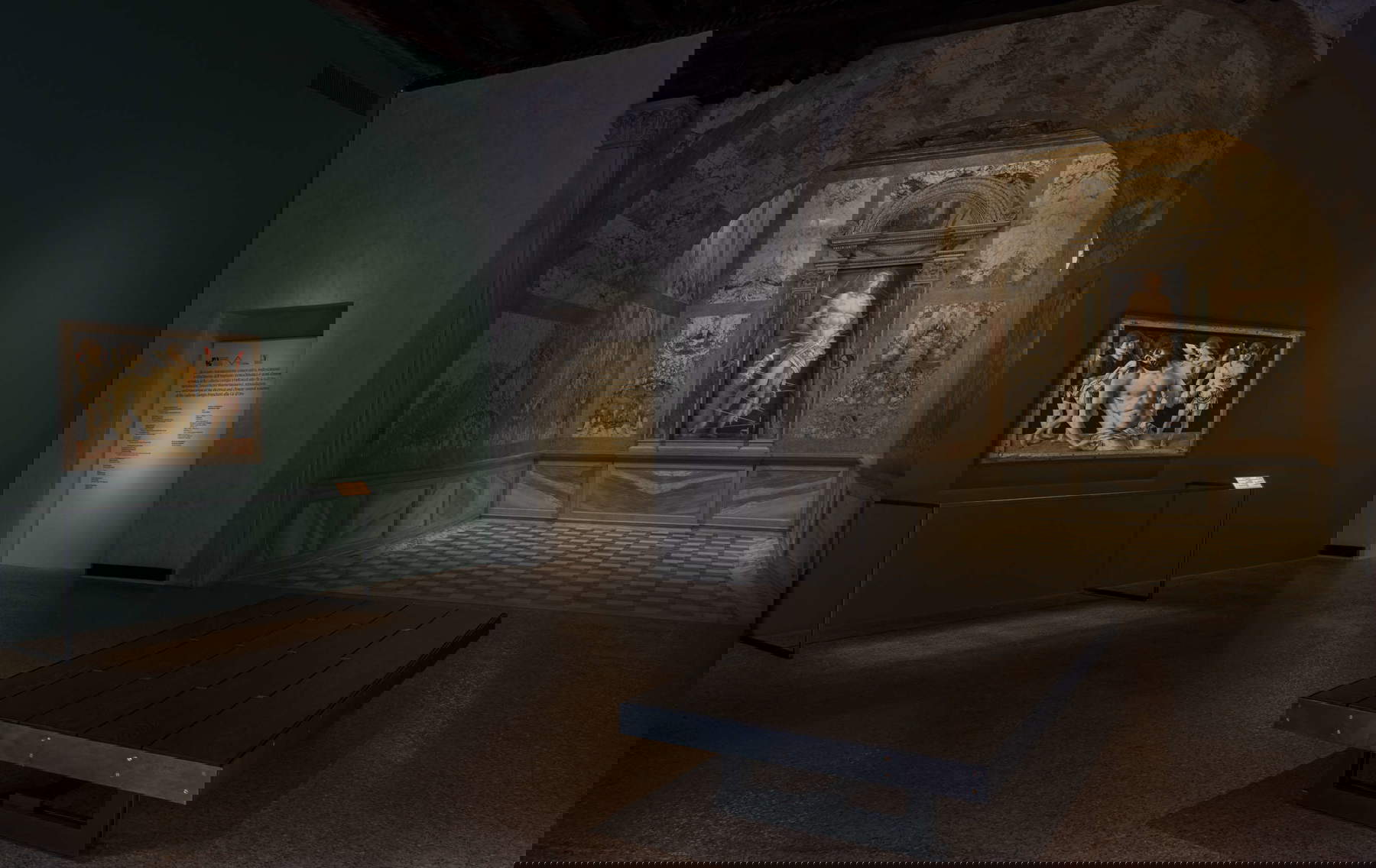 La Piet&agrave; di Giovanni Bellini restaurata da Venetian Heritage, Galleria Giorgio Franchetti alla Ca' d'Oro. Foto: Matteo De Fina