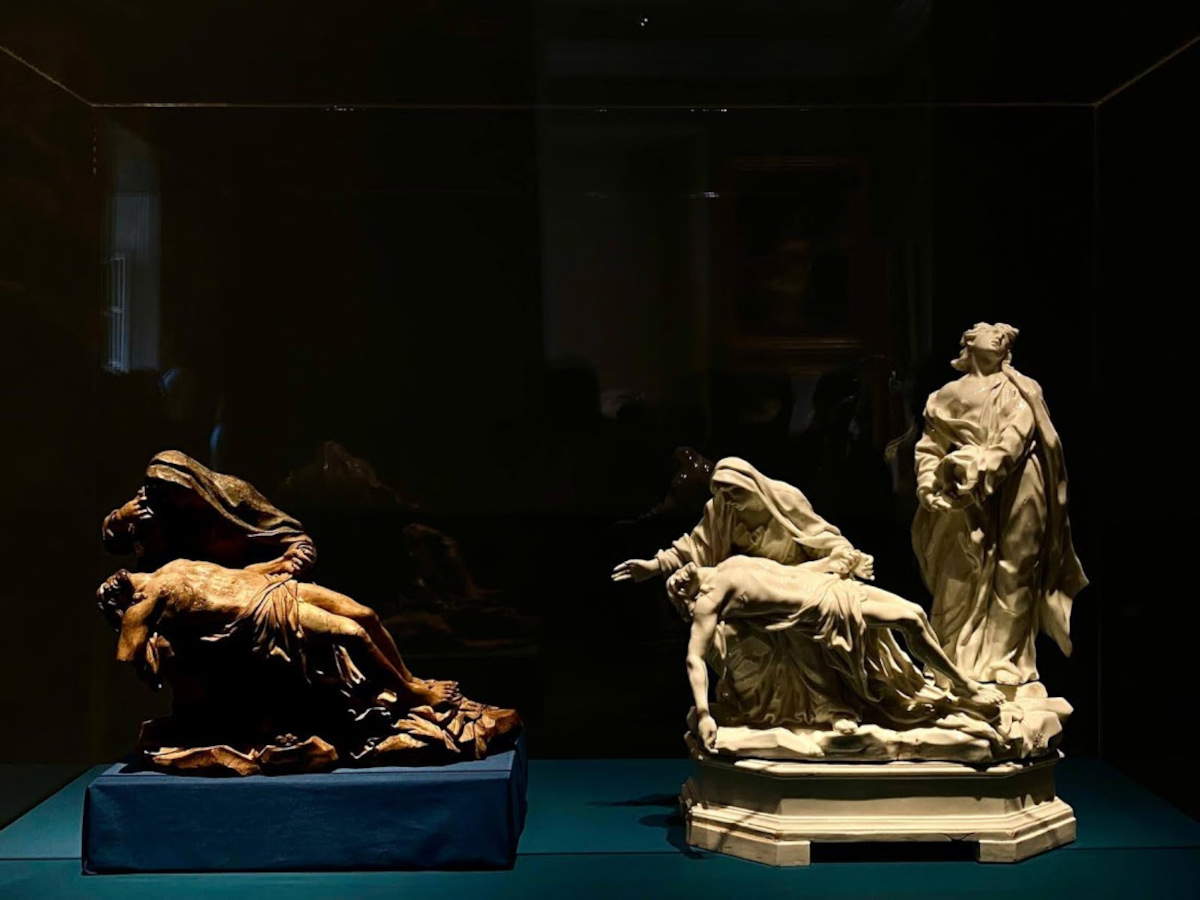 Confronto in mostra tra le due Piet&agrave;