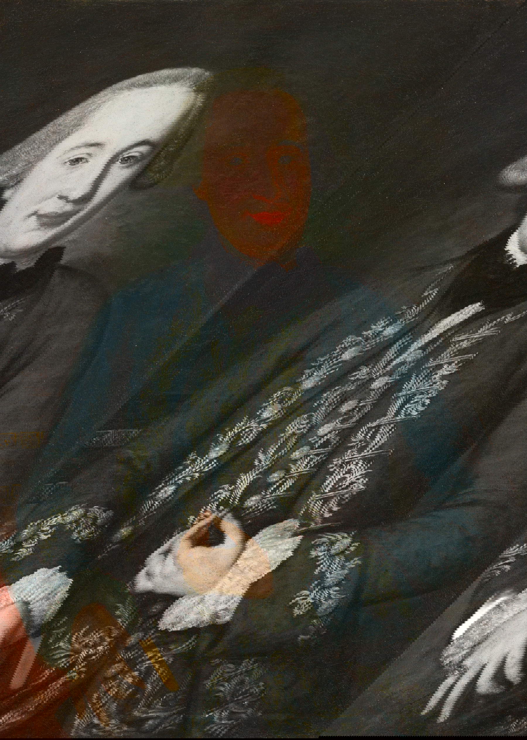 Pietro Longhi, Portrait of a Gentleman (Giacomo Casanova?) (18th century; oil on canvas; Beryl and Giovanni Cavallini Collection)