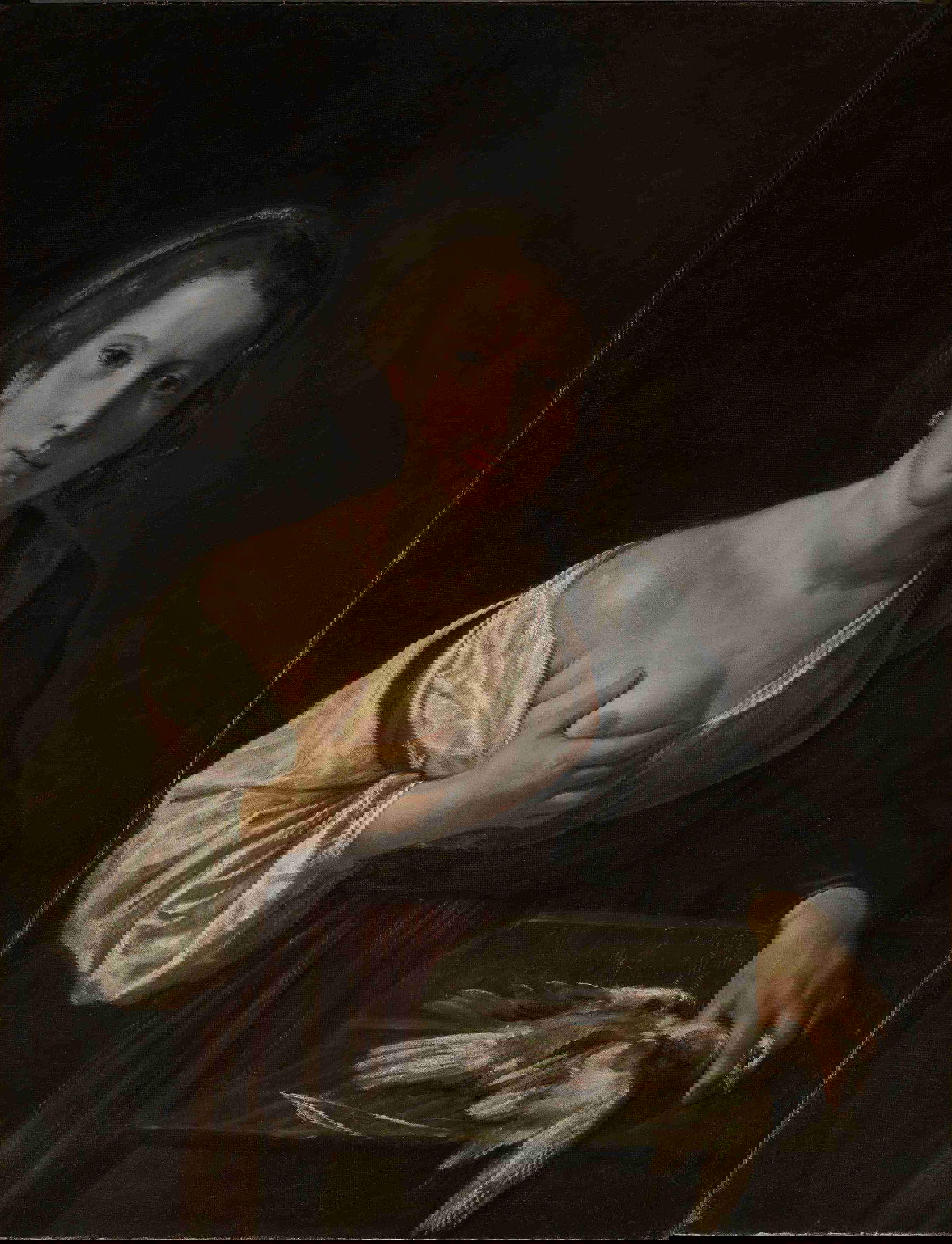 Pietro Paolini, Lesbia (Olio su tela, 97 x 74 cm)