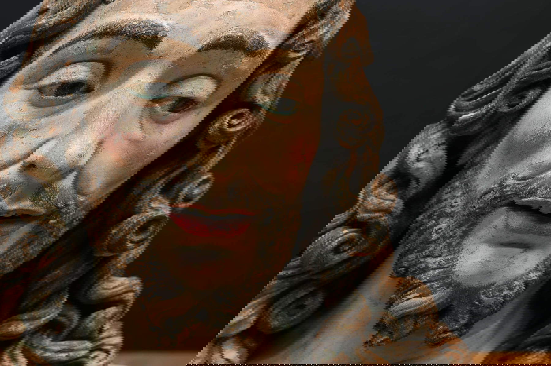 Il busto del Redentore di Pietro Torrigiani dopo il restauro Il busto del Redentore di Pietro Torrigiani dopo il restauro