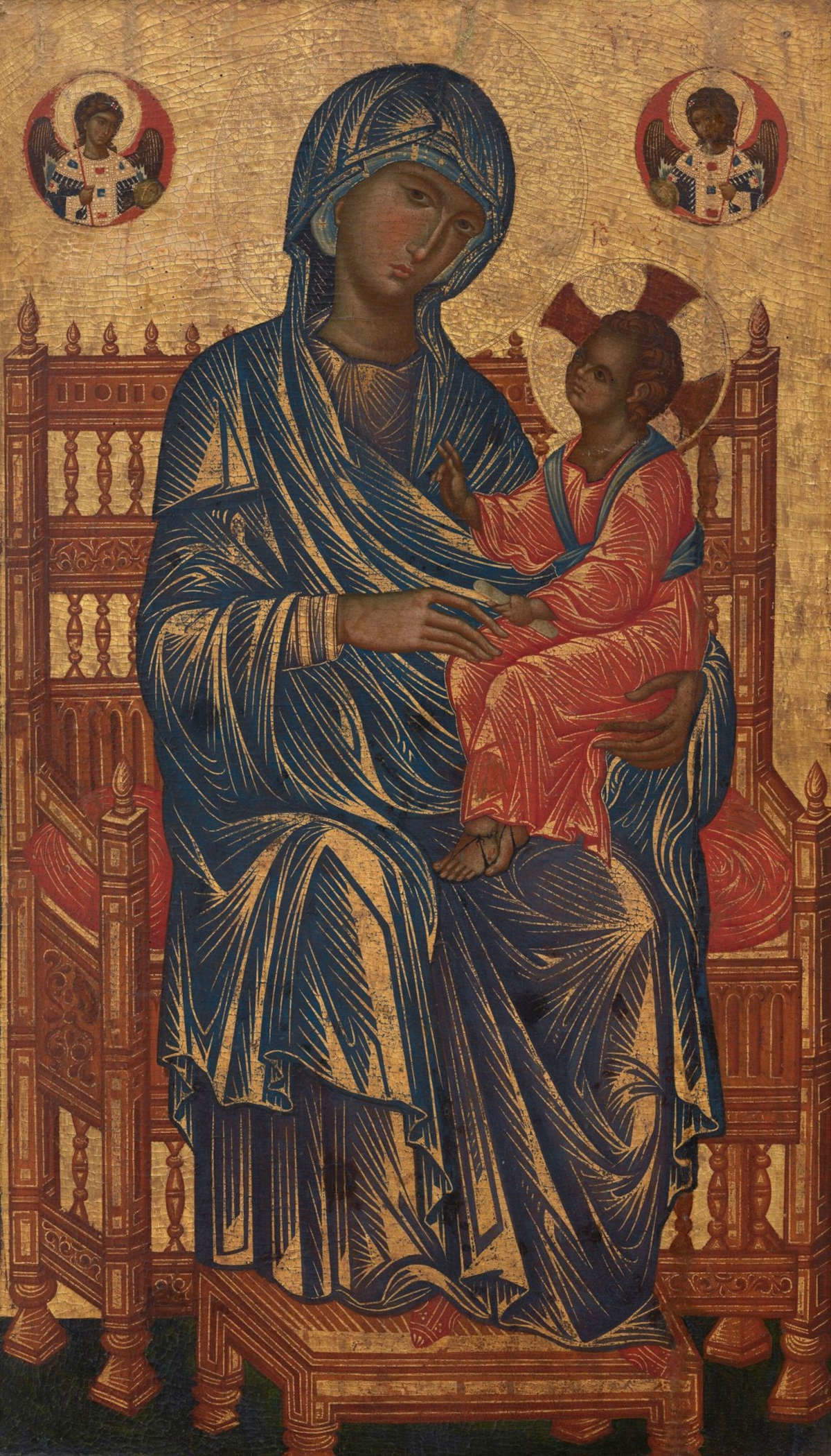 Pittore Bizantino, Madonna Kahn (Washington, National Gallery) Pittore Bizantino, Madonna Kahn (Washington, National Gallery)