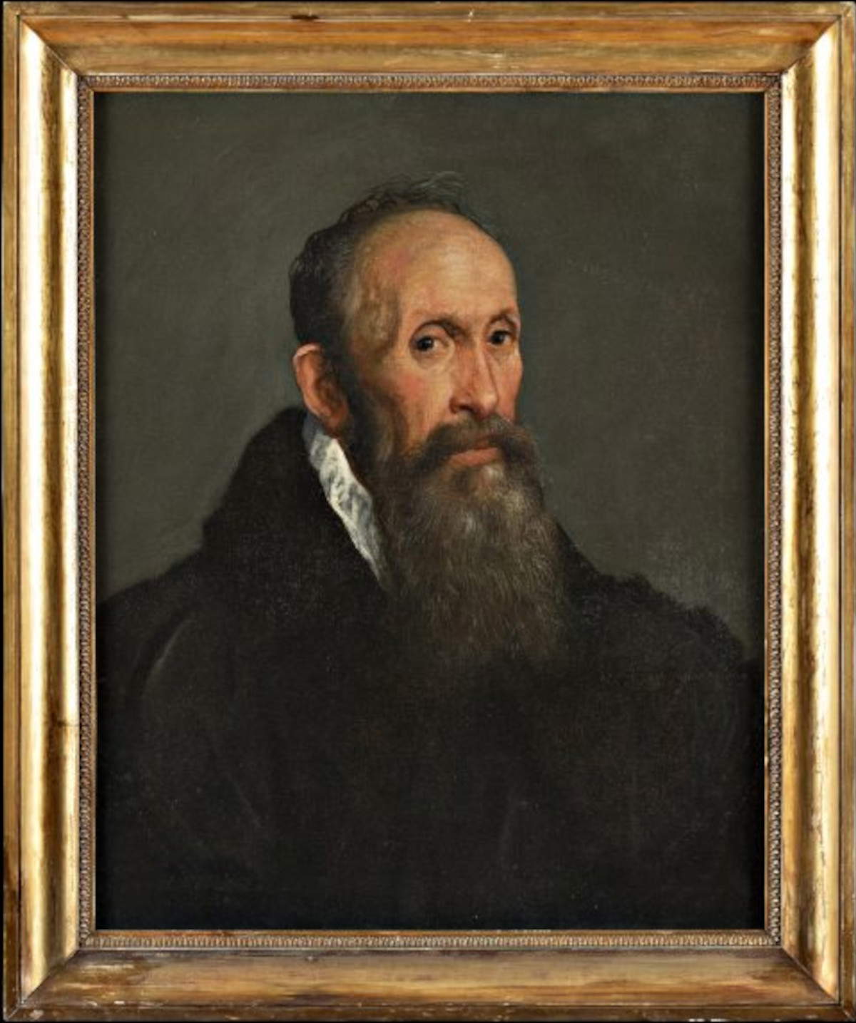 Venezianischer Maler, Porträt eines Mannes (erste Hälfte des 17. Jahrhunderts, Öl auf Leinwand, 67 x 53 cm)