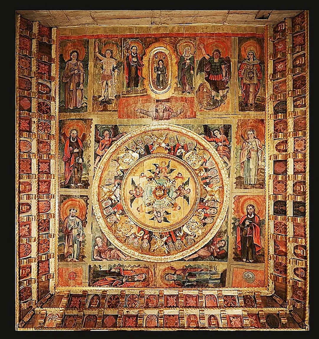 Wandmalereien von Santa Mar&iacute;a Huiramangaro