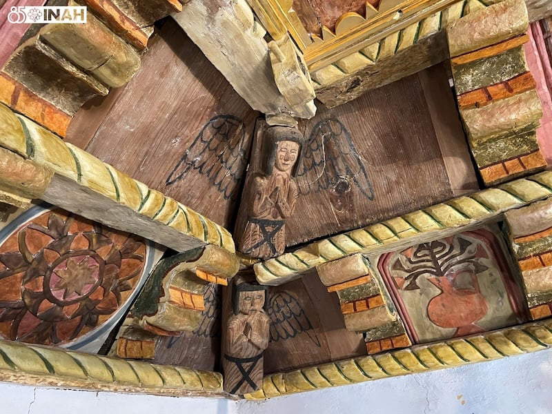 Wandmalereien von Santa Mar&iacute;a Huiramangaro