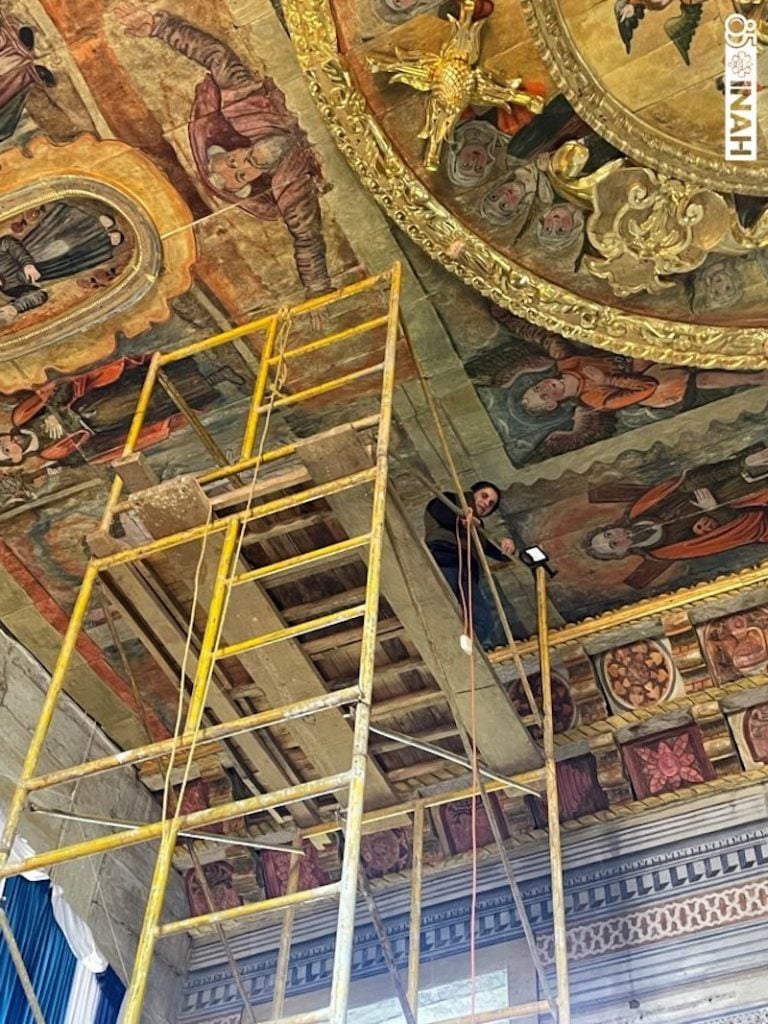 Wandmalereien von Santa Mar&iacute;a Huiramangaro