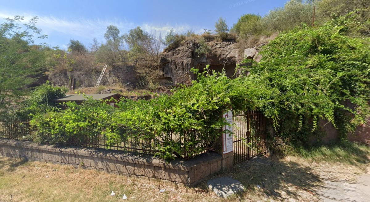 Viterbo, the Oceane Tomb, a painted Roman-era burial chamber carved out of tuff, will be restored