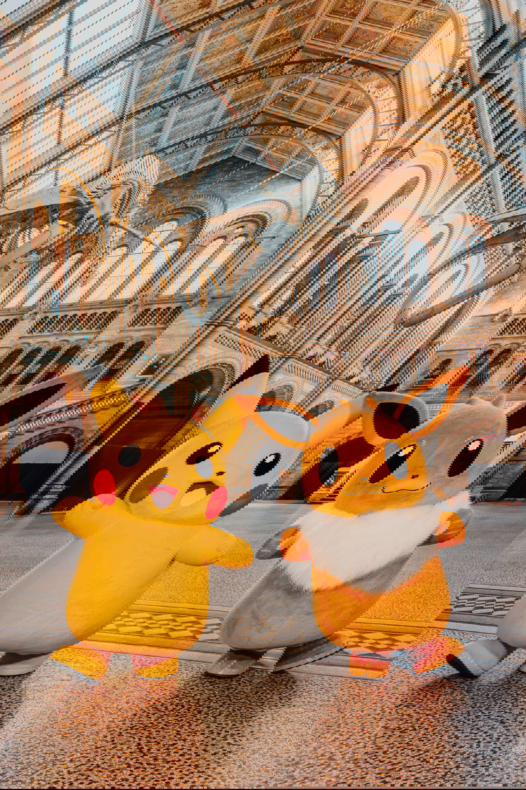 Pok&eacute;mon au Mus&eacute;e d'histoire naturelle de Londres. Photo : Luke Dyson