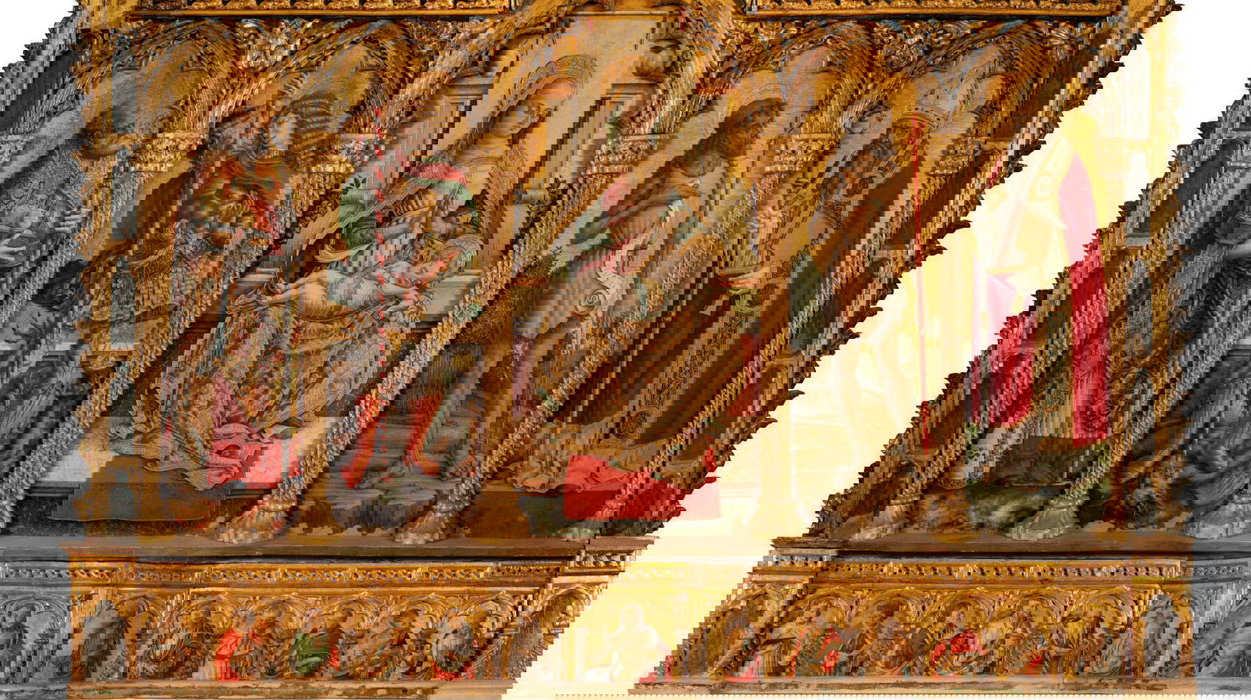 Milan, le polyptyque du Monte San Martino des frères Crivelli est à l'honneur dans l'exposition de Noël du Palazzo Marino 